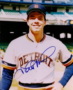 AUTOGRAPHED photo MATT NOKES Detroit Tigers