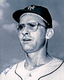 AUTOGRAPHED HOWIE NUNN New York Mets photo