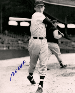 AUTOGRAPHED BOB OLDIS 8x10 Washington Senators Photo