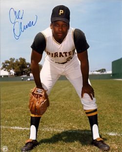 AUTOGRAPHED  photo AL OLIVER - Pittsburgh Pirates