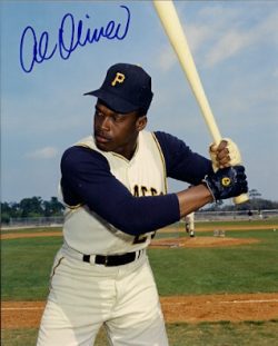 AUTOGRAPHED photo AL OLIVER - Pittsburgh Pirates