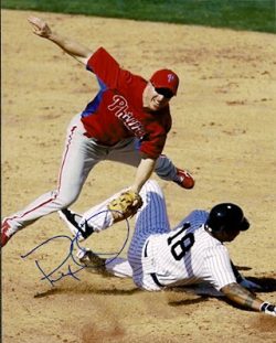 AUTOGRAPHED PETE ORR 8x10 Philadelphia Phillies Photo