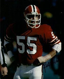 Autographed RALPH ORTEGA Atlanta Falcons photo