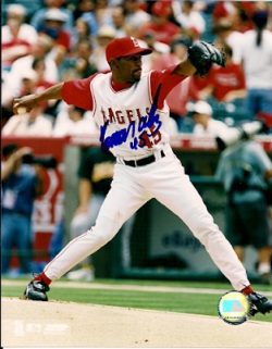 AUTOGRAPHED SIGNED photo RAMON ORTIZ #2 Angels