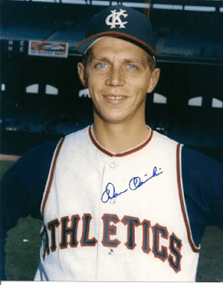 AUTOGRAPHED photo DAN OSINSKI Kansas City A's