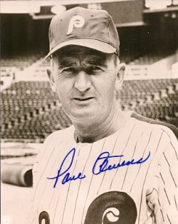 AUTOGRAPHED PAUL OWENS photo  Philadelphia Phillies