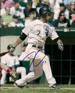 AUTOGRAPHED photo JERRY OWENS Chicago White Sox