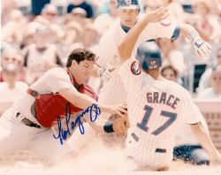 AUTOGRAPHED TOM PAGNOZZI 8X10 St. Louis Cardinals photo