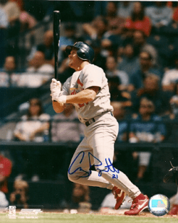 AUTOGRAPHED  CRAIG PAQUETTE St. Louis Cardinals photo