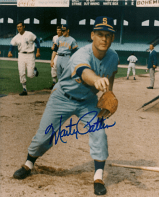 AUTOGRAPHED JOHN DONALDSON 8x10 Seattle Pilots Photo - Main Line