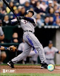 AUTOGRAPHED CARLOS PENA 8x10 Detroit Tigers Photo