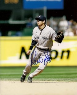 AUTOGRAPHED RAMIRO PENA photo  New York Yankees