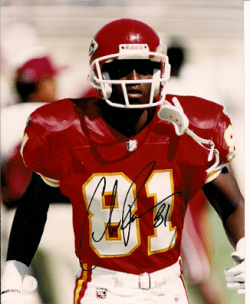 Autographed CHRIS PENN Kansas City Chiefs Photo