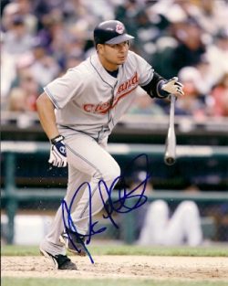 AUTOGRAPHED photo JHONNY PERALTA Cleveland Indians
