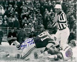 Autographed GERRY PHILBIN 8X10 New York Jets photo