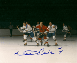 Autographed NOEL PICARD St. Louis Blues Photo