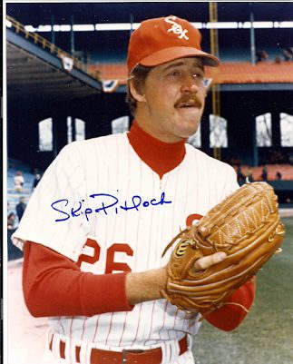 AUTOGRAPHED photo SKIP PITLOCK Chicago White Sox - Main Line Autographs