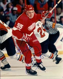 Autographed KEITH PRIMEAU Detroit Red Wings Photo