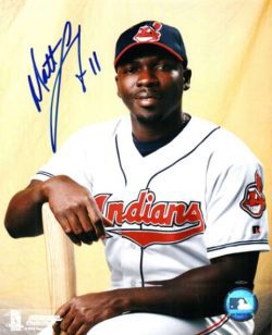 AUTOGRAPHED  photo MATT LAWTON Cleveland Indians