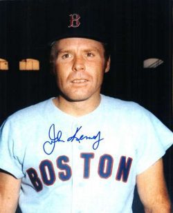 AUTOGRAPHED JOHN KENNEDY  Boston Red Sox photo