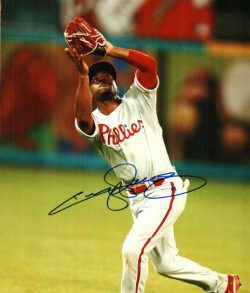 AUTOGRAPHED JIMMY ROLLINS photo  Philadelphia Phillies