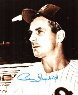 AUTOGRAPHED  photo RAY HERBERT Chicago White Sox