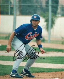 AUTOGRAPHED DAVE HANSEN Chicago Cubs Photo