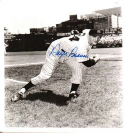 AUTOGRAPHED RALPH BRANCA photo  New York Yankees