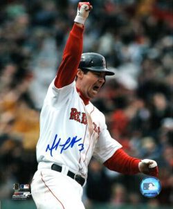 AUTOGRAPHED MARK LORETTA  Boston Red Sox photo