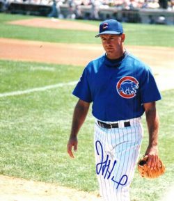 AUTOGRAPHED JEFF FASSERO 8X10 Chicago Cubs Photo