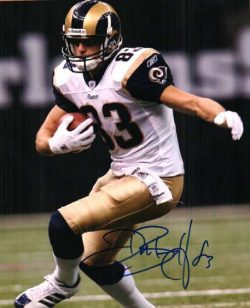 AUTOGRAPHED DREW BENNETT photo St Louis Rams