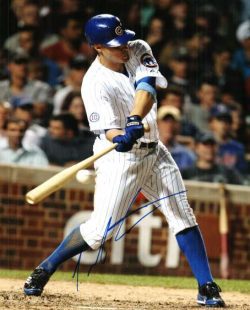 AUTOGRAPHED LOU MONTANEZ Chicago Cubs Photo