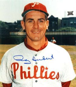 AUTOGRAPHED RAY HERBERT 8x10 Philadelphia Phillies Photo