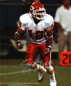 Autographed SAMIE PARKER Kansas City Chiefs Photo