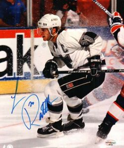 Autographed LUC ROBITAILLE 8x10 Los Angeles Kings Photo