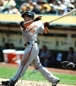 AUTOGRAPHED photo LOU MONTANEZ Baltimore Orioles