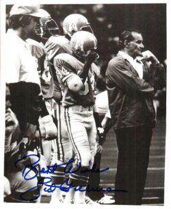 Autographed  SID GILLMAN  Houston Oilers photo