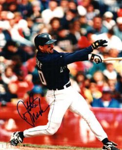 AUTOGRAPHED MATT MIESKE photo  Milwaukee Brewers