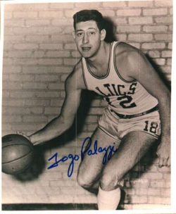 AUTOGRAPHED TOGO PALAZZI 8x10 Boston Celtics photo