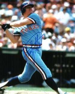 AUTOGRAPHED RUSTY STAUB 8X10 Texas Rangers Photo