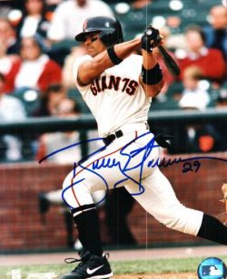 AUTOGRAPHED  BOBBY ESTALLELA  San Francisco Giants Photo