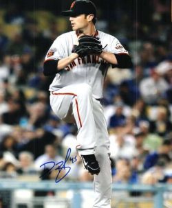 AUTOGRAPHED DAN RUNZLER San Francisco Giants Photo