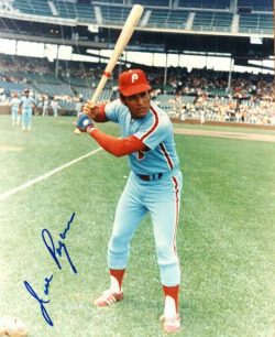 AUTOGRAPHED JOSE PAGAN photo  Philadelphia Phillies