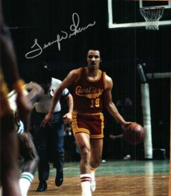 Autographed  LENNY WILKENS  CLEVELAND CAVALIERS photo