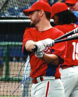 AUTOGRAPHED KEVIN FRANDSEN 8x10 Philadelphia Phillies Photo