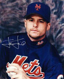 AUTOGRAPHED JASON JACOME New York Mets photo