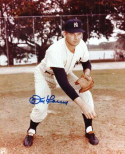AUTOGRAPHED DON LARSEN 8X10 New York Yankees Photo