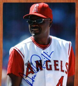 AUTOGRAPHED ALFREDO GRIFFIN 8x10 California Angels Photo