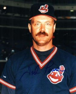 AUTOGRAPHED photo TED POWER Cleveland Indians