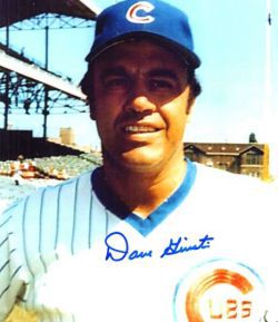AUTOGRAPHED DAVE GIUSTI Chicago Cubs Photo